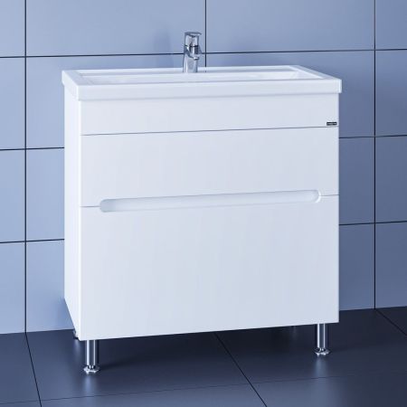 Тумба для умыв. "Лондон-80" 2 ящ, напол. (ум. Фостер 80)