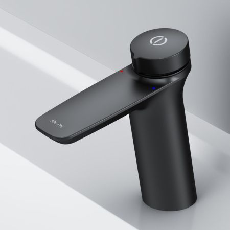 F50A02522 Inspire V2.0, TouchReel см-ль, излив 125 мм, черный, шт., артикул F50A02522