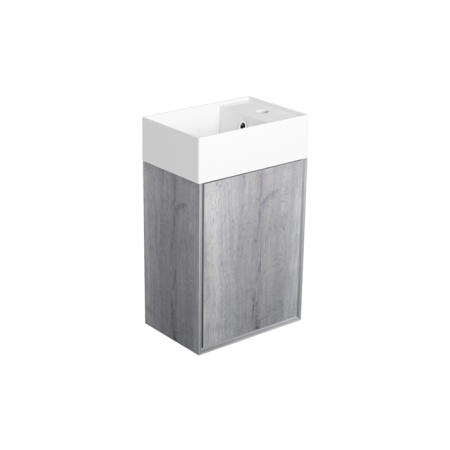 SIMAS AGILE  Тумба подвесная 40x27xh51 см, для раковины AG40., 1 дверца,  цвет BARRIQUE