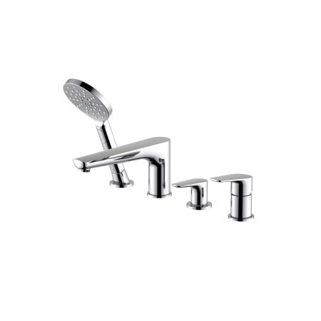 Смеситель на борт ванны на 4 отв. AQUATEK AQ1148CR БЕТТА, артикул AQ1148CR