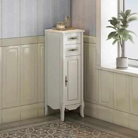 Шкаф полупенал Comforty Версаль 40 4135648 Слоновая кость, артикул 4135648