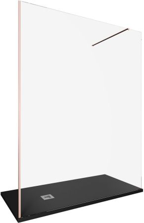 Душевая перегородка Allen Brau Infinity 1 160 3.21035.60 медь браш, артикул 3.21035.60