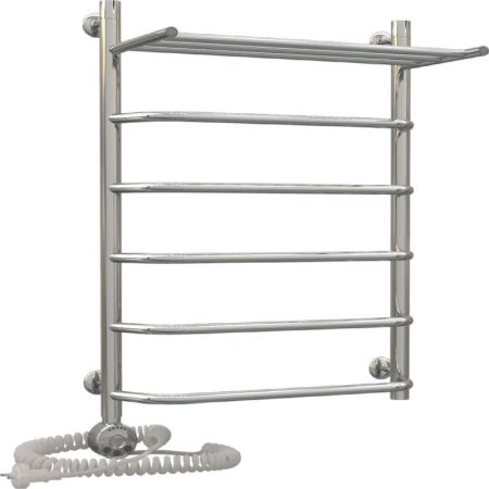 Электрический полотенцесушитель Aquanerzh Трапеция с полкой 07-03А8060лев Хром, артикул 07-03А8060лев