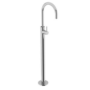 Oioli Micro, однорычажный напольный смеситель для раковины (излив 17.3 см), без вн/ч OIPIVP35001E, цвет хром