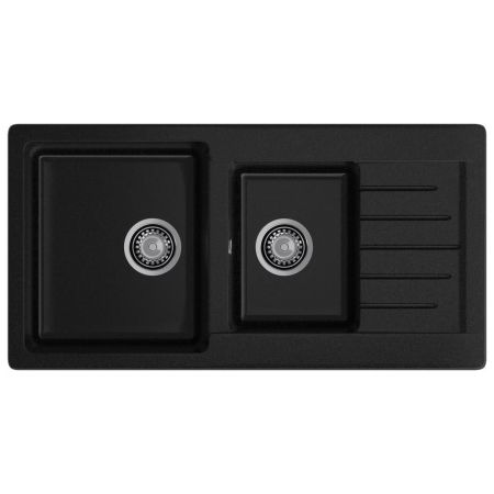 Кухонная мойка GranFest PRACTIK 980KL, черный, артикул P-980KL черный