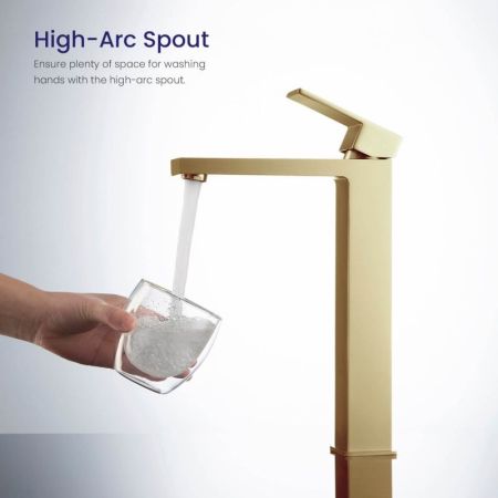 Смеситель для раковины Timo Selene 3011/17F Золото матовое, артикул 3011/17F