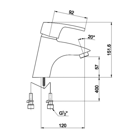 Смеситель для раковины Timo Beverly 0051F orb, артикул 0051F orb