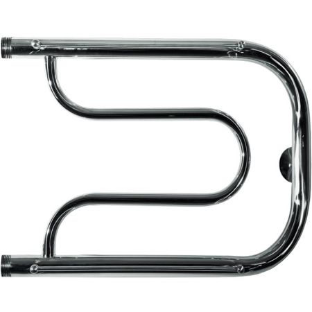 Водяной полотенцесушитель Тругор ПЛ 1 П 32x70 с полкой Хром, артикул ПЛ1/3270П