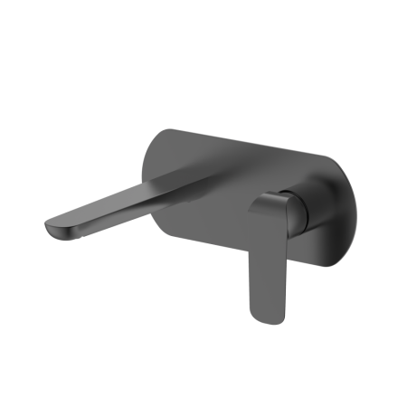 Смеситель для раковины DQ Düsseldorf встраиваемый настенный графит (DA1724406), артикул DA1724406