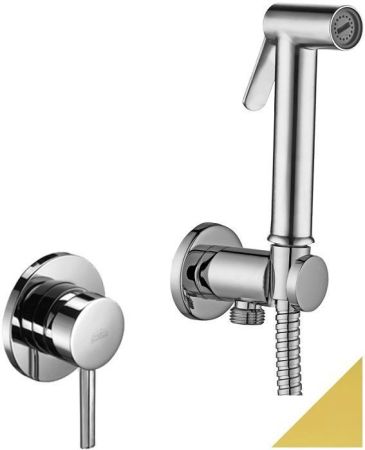 Смеситель с гигиеническим душем Paffoni KITDUP110HG (с внутренней частью), артикул KITDUP110HG