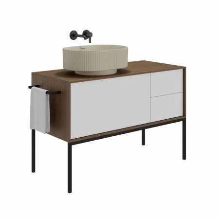 Раковина ARTBASIN Vento накладная 50, песочная матовая, артикул VE.wb.50\SAN