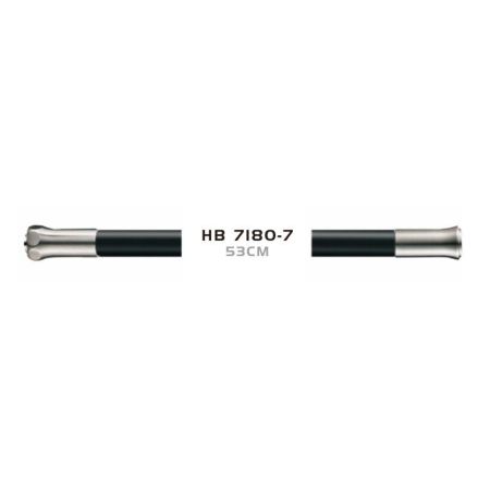 Гибкий излив для кухонного смесителя Haiba HB7180-7, черный