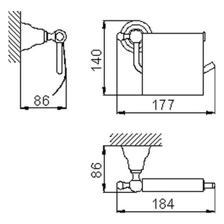 CISAL Arcana Держатель туалетной бумаги с крышкой, цвет золото, артикул AR09042024