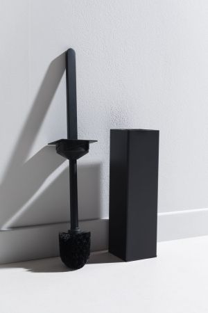 Ершик для унитаза Allen Brau Infinity 6.21009-31 черный матовый, артикул 6.21009-31