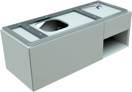 Тумба под раковину Allen Brau Infinity 120 1.21006.PWM L папирус матовый, артикул 1.21006.PWM