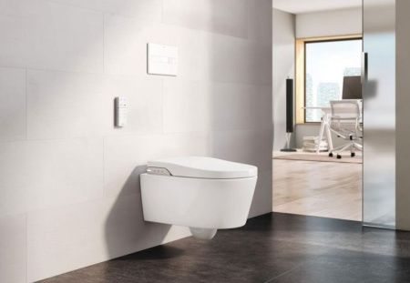 Унитаз биде Roca Inspira 803060001 подвесной с сиденьем Микролифт