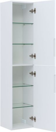 Пенал Aquanet Джейн 35 белый матовый