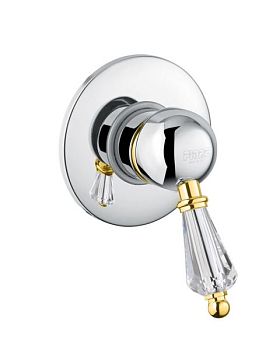 Смеситель для душа Fiore IMPERIAL- SKY  (SWAROVSKI®) 82CO5130, хром/золото