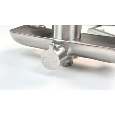 Смеситель для ванны Fmark FS8824, сатин, артикул FS8824