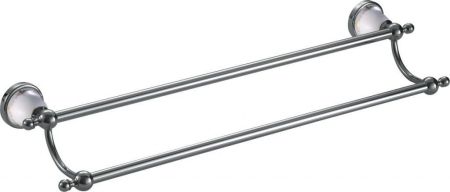 Полотенцедержатель двойной подвесной ART&MAX FELICIA AM-F-5510-Cr, артикул AM-F-5510-Cr