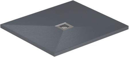 Душевой поддон Allen Brau Priority 90x80 8.31001-BGM синий матовый, артикул 8.31001-BGM