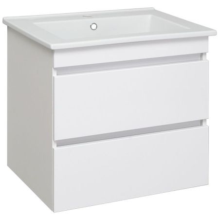 Тумба под раковину Runo Манхэттен 65 4620750029203 Белая