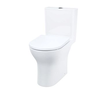 Унитаз-компакт безободковый с системой смыва Торнадо, Zodiac, IDDIS, (ZODRDSEi24)