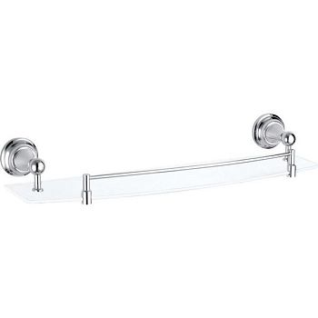 Полка стеклянная Rav Slezak MORAVA MKA0900/50, хром