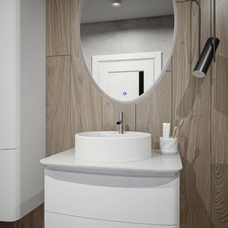 Раковина чаша Maretti EA13NS44-740, белая, артикул EA13NS44-740