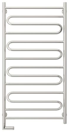 Полотенцесушитель электрический "ЭЛЕГИЯ 2.0" 1200х600 / МЭМ левый (Без покрытия), артикул 00-5218-1260