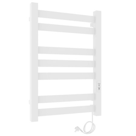 Полотенцесушитель электро "Гефест ЧК П7 500х800", белый муар, правый, артикул 73207615