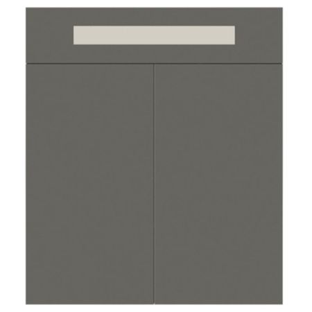 Зеркальный шкаф Orange Senator 70 ZSS 70 W с подсветкой Белый