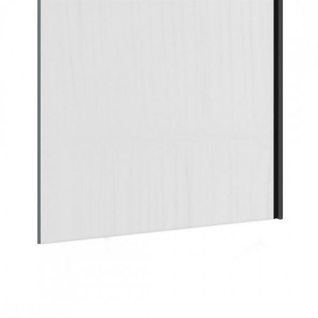 Шторка на ванну 60x140 Maretti Project Black PB41F6014099, черный профиль, артикул PB41F6014099