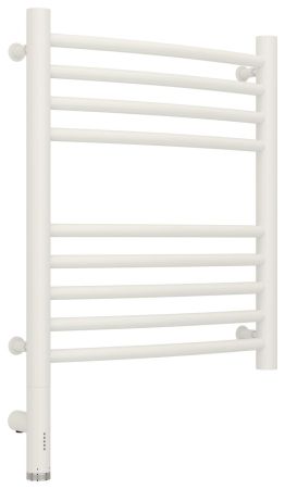 Полотенцесушитель электрический "БОГЕМА 3.0" 500х400 / МЭМ левый (Матовый белый), артикул 30-5802-5040