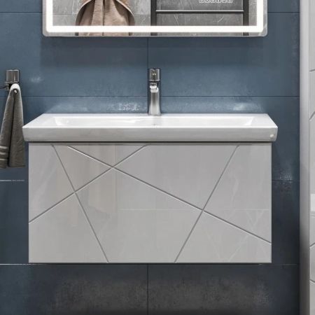 Тумба под раковину подвесная VIGO Geometry 035, 80 см, артикул 035