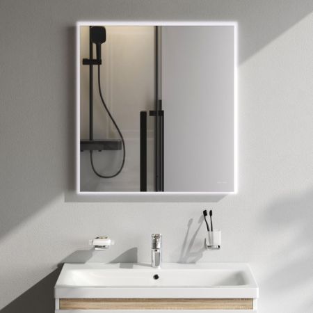 M85MOX10651S X-Joy Зеркало с интерьерной Led подсветкой, ИК-сенсорром, 65 см, артикул M85MOX10651S