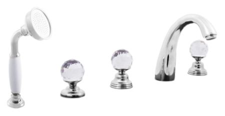 Смеситель на борт ванны Rav Slezak Brilliance176.5P хром, артикул Brilliance176.5P