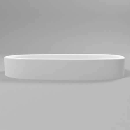 Умывальник WHITECROSS Moonstone E 70x35 (белый мат) иск. камень, артикул 0731.070035.200