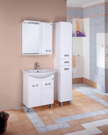 Тумба Onika Балтика 65 напольная, белая (ум. Балтика 65/ум. Элеганс 65), артикул 106529