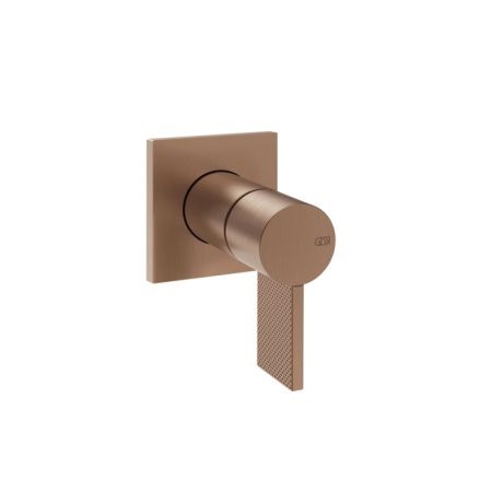 GESSI  INVERSO DIAMANTATO Настенный смеситель для раковины на 1 выход, цвет: Copper Brushed PVD