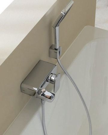 Смеситель для ванны с душем  KLUDI E2 494450575 (хром, L-15,5) ССП, шт