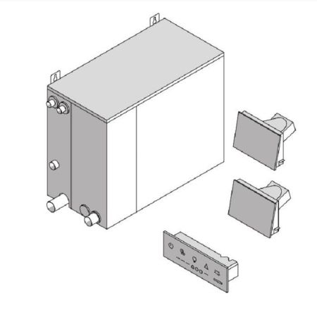 Effegibi Nuvola Smart Power 140 Парогенератор 52х26хh45 см, 14 кВт, артикул HA 50 52 0008