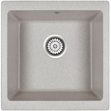 Кухонная мойка Paulmark Brilon 45 PM104546-GR Серая, артикул PM104546-GR