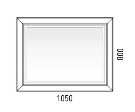 Зеркало LED "Классика 1050*800", сенсор Зеркало LED "Классика 1050*800", сенсор