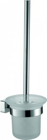 Sanibano Argos, настенный стеклянный ёрш, цвет хром, артикул H2016/10CR