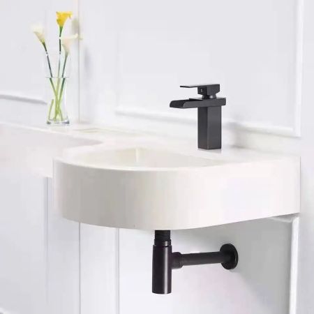 Сифон для раковины Maretti AC1869560, черный, артикул AC1869560