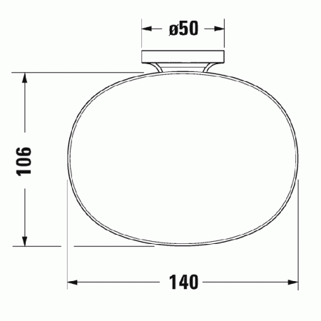 Duravit Starck T Мыльница настенная цвет хром, артикул 0099331000