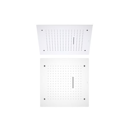 Верхний душ 500*500 мм, 2 jet (внешняя и скрытая часть) AQUATEK AQ2082CR, артикул AQ2082CR