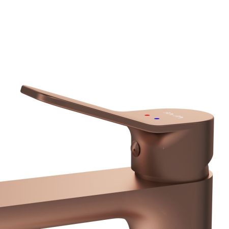 F85A92044 X-Joy, смеситель д/умывальника высокий, роз. золото, артикул F85A92044