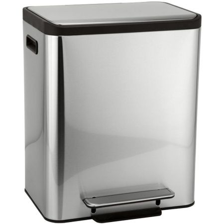 HOTEL Ведро 15L + 15L, матовый хром, softclose